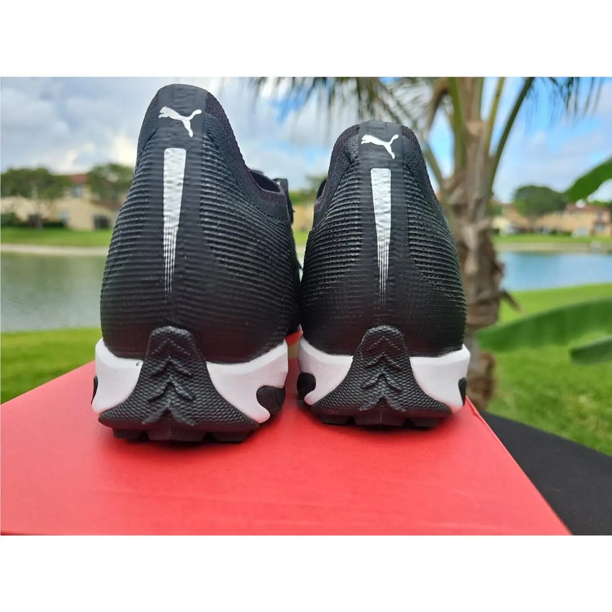Puma shoes - Puma Ultra 5 Pro Cage - 107889-02 - Puma Black / Puma White (UPC: 0197670249737) 9