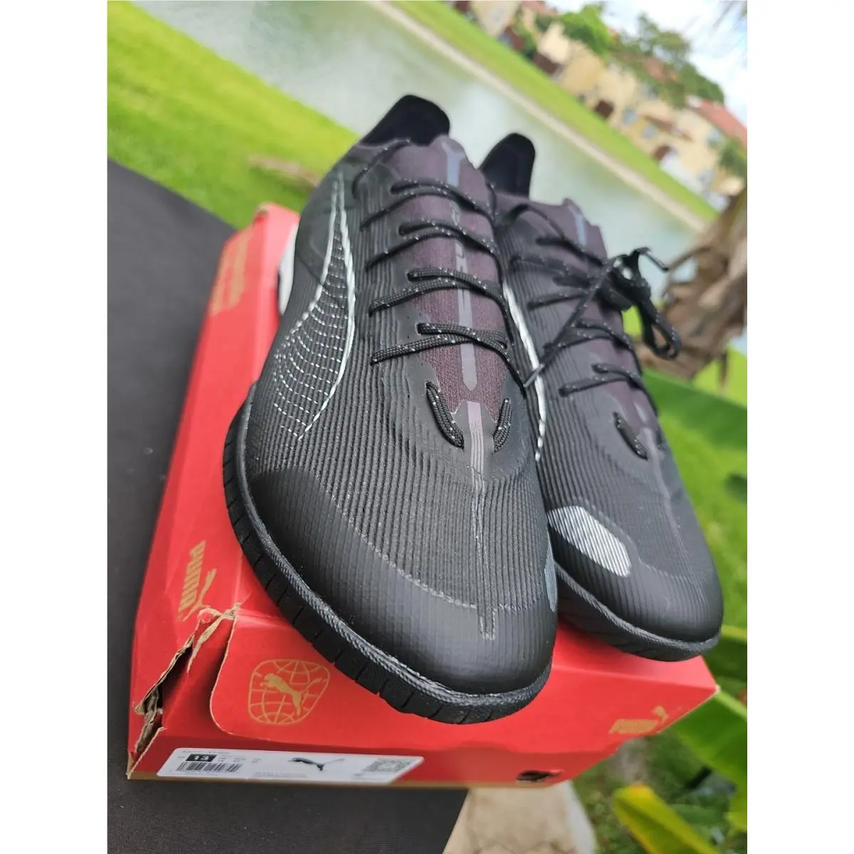 Puma shoes - Puma Ultra 5 Pro Cage - 107889-02 - Puma Black / Puma White (UPC: 0197670249737) 13