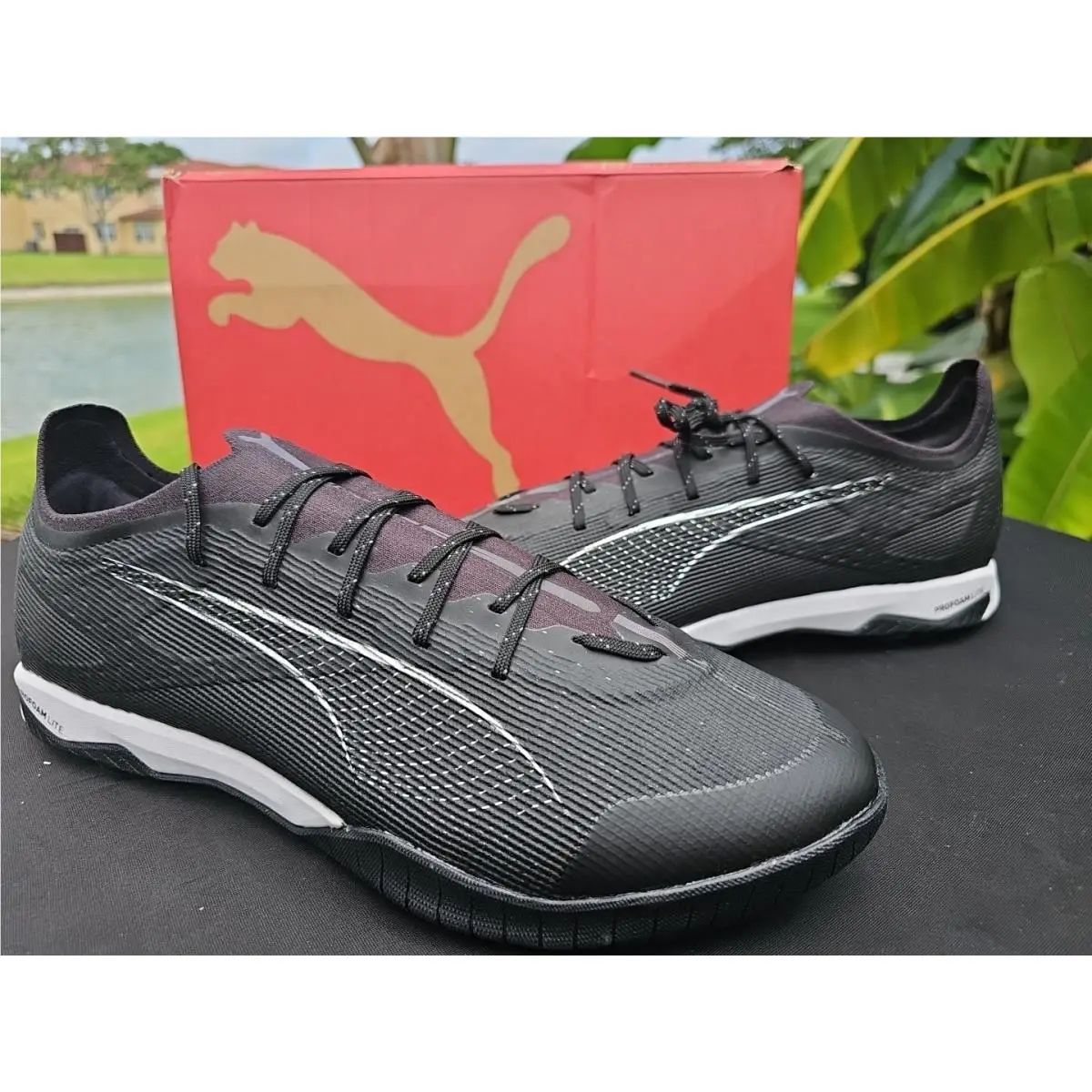 Puma shoes - Puma Ultra 5 Pro Cage - 107889-02 - Puma Black / Puma White (UPC: 0197670249737) 0