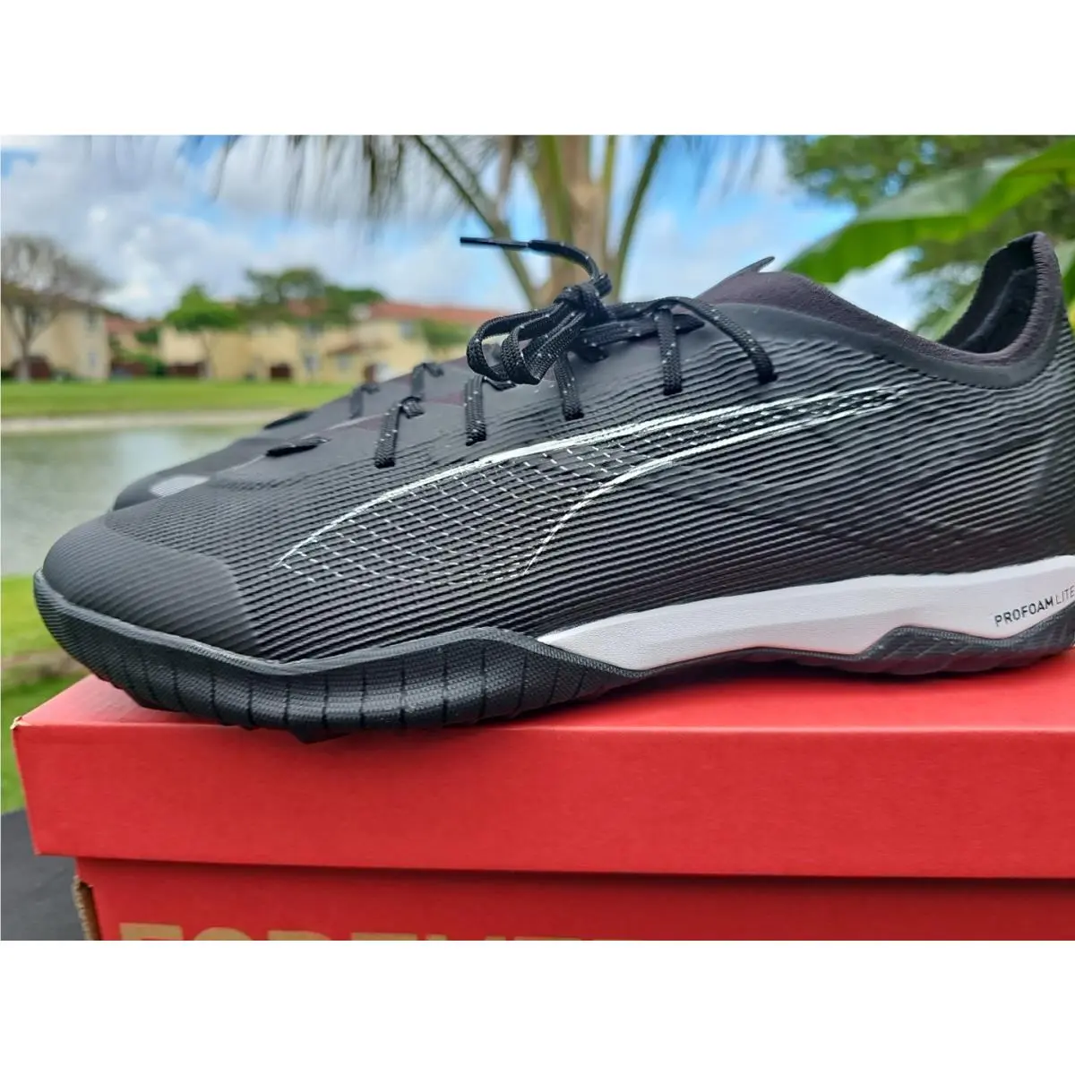 Puma shoes - Puma Ultra 5 Pro Cage - 107889-02 - Puma Black / Puma White (UPC: 0197670249737) 6