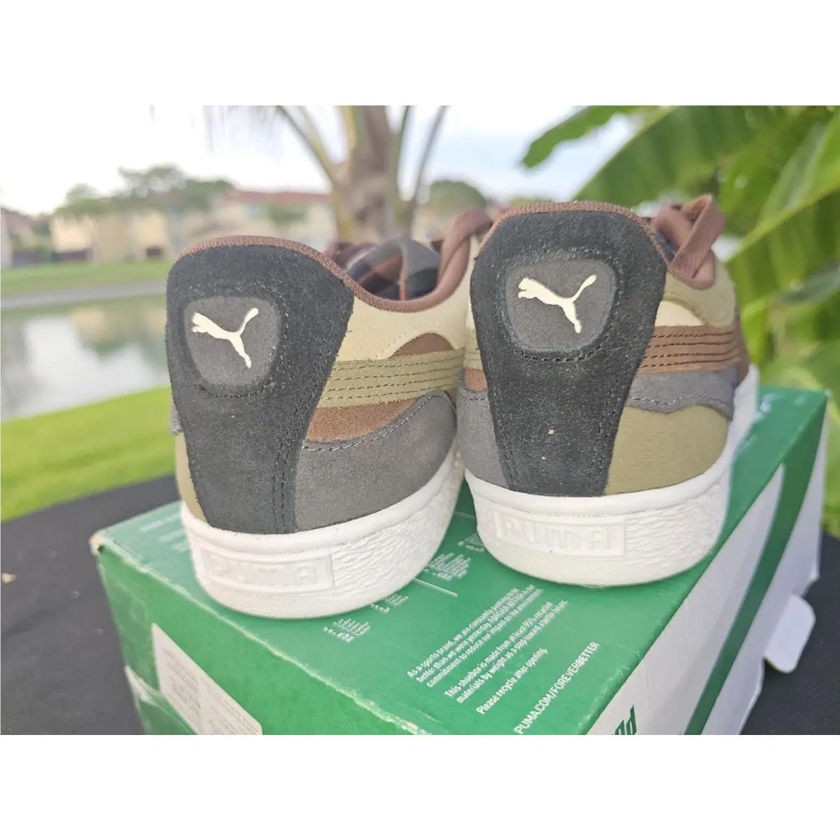Puma shoes - PUMA Suede - Suede - 389277-01 - Camo 9