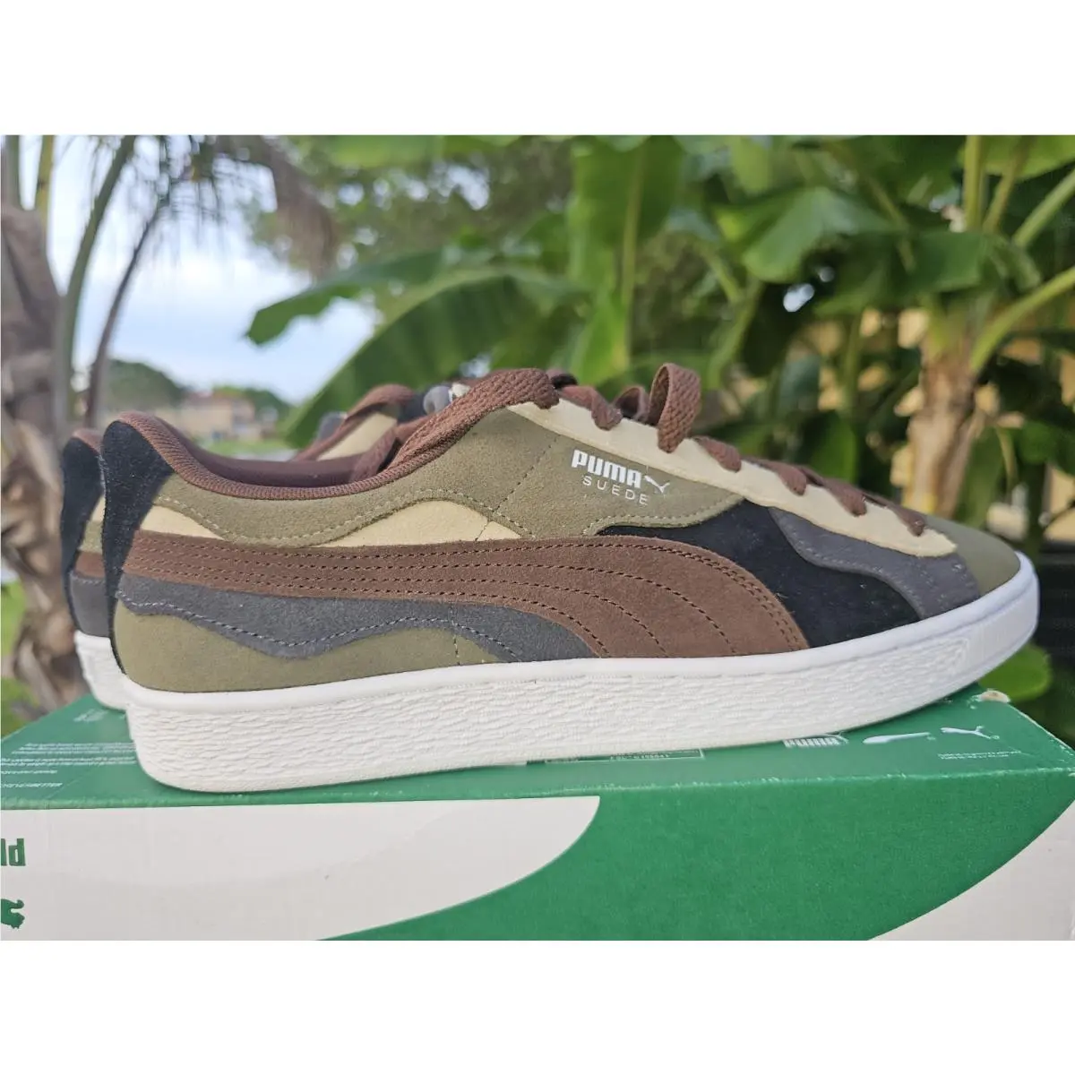 Puma shoes - PUMA Suede - Suede - 389277-01 - Camo 10