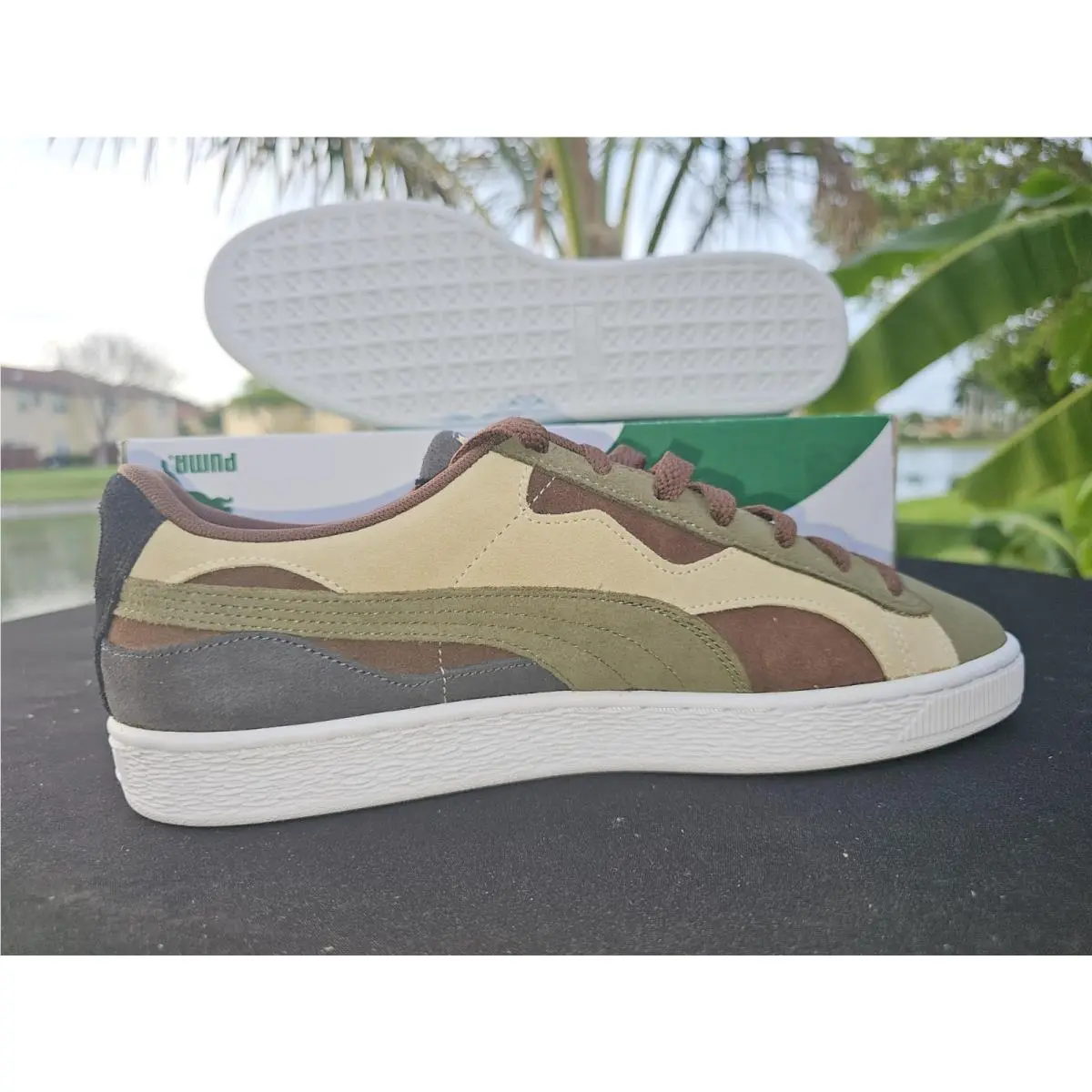 Puma shoes - PUMA Suede - Suede - 389277-01 - Camo 2