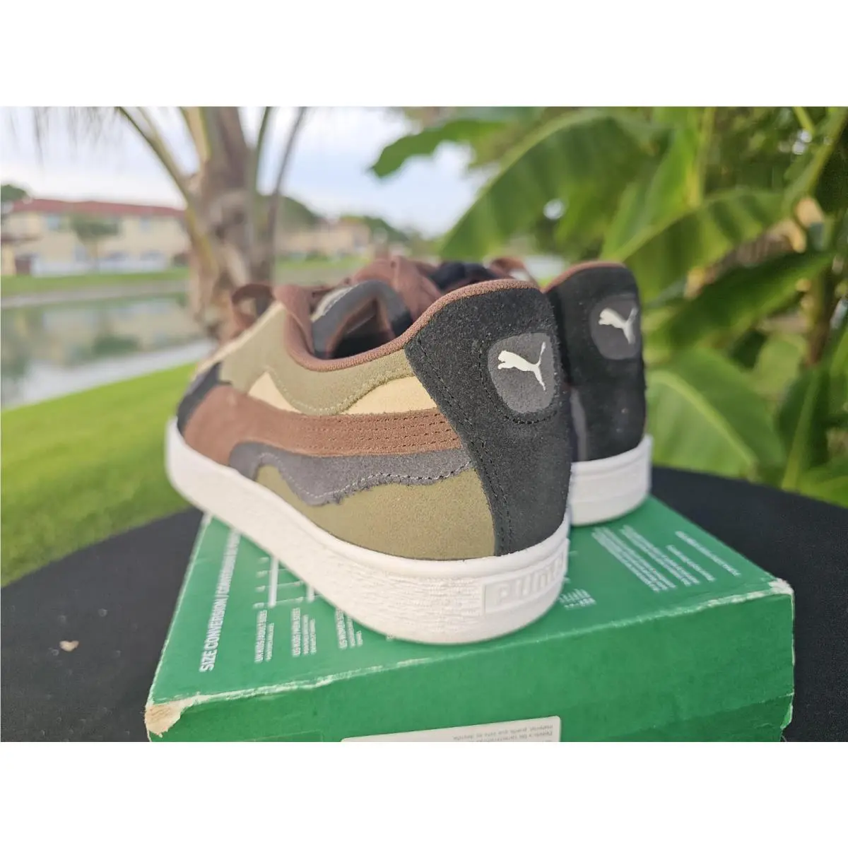 Puma shoes - PUMA Suede - Suede - 389277-01 - Camo 6