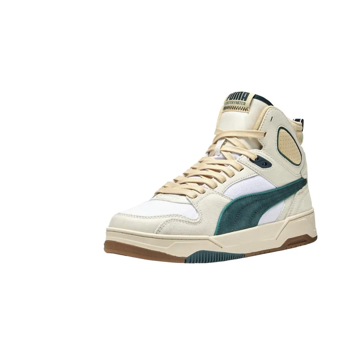 Puma shoes - PUMA Rebound Break Mid Retro Run Lace Up - 40251702 - Green (UPC: 198551577321) 0
