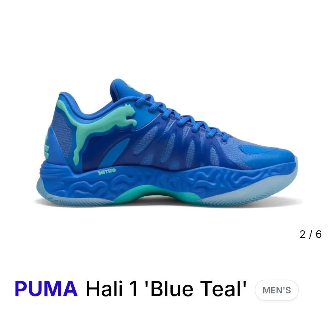 Puma shoes - PUMA Hali 1 - Hali - 313450-01 - Blue 0