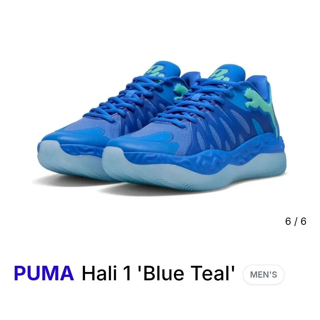 Puma shoes - PUMA Hali 1 - Hali - 313450-01 - Blue 1