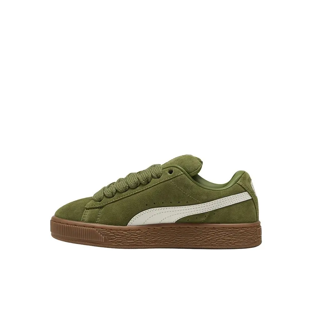Puma shoes - PUMA Suede Xl Lace Up  Youth - 39657757 - Green (UPC: 198556421568) 1