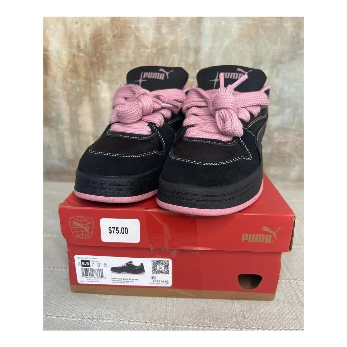 Puma shoes - Park Luna Satin Princess 402514 - Black 0