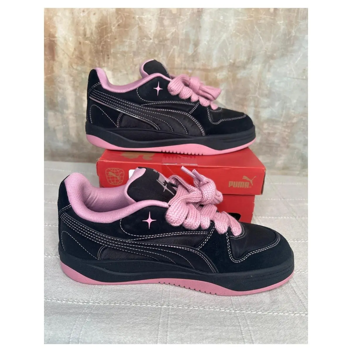 Puma shoes - Park Luna Satin Princess 402514 - Black 2