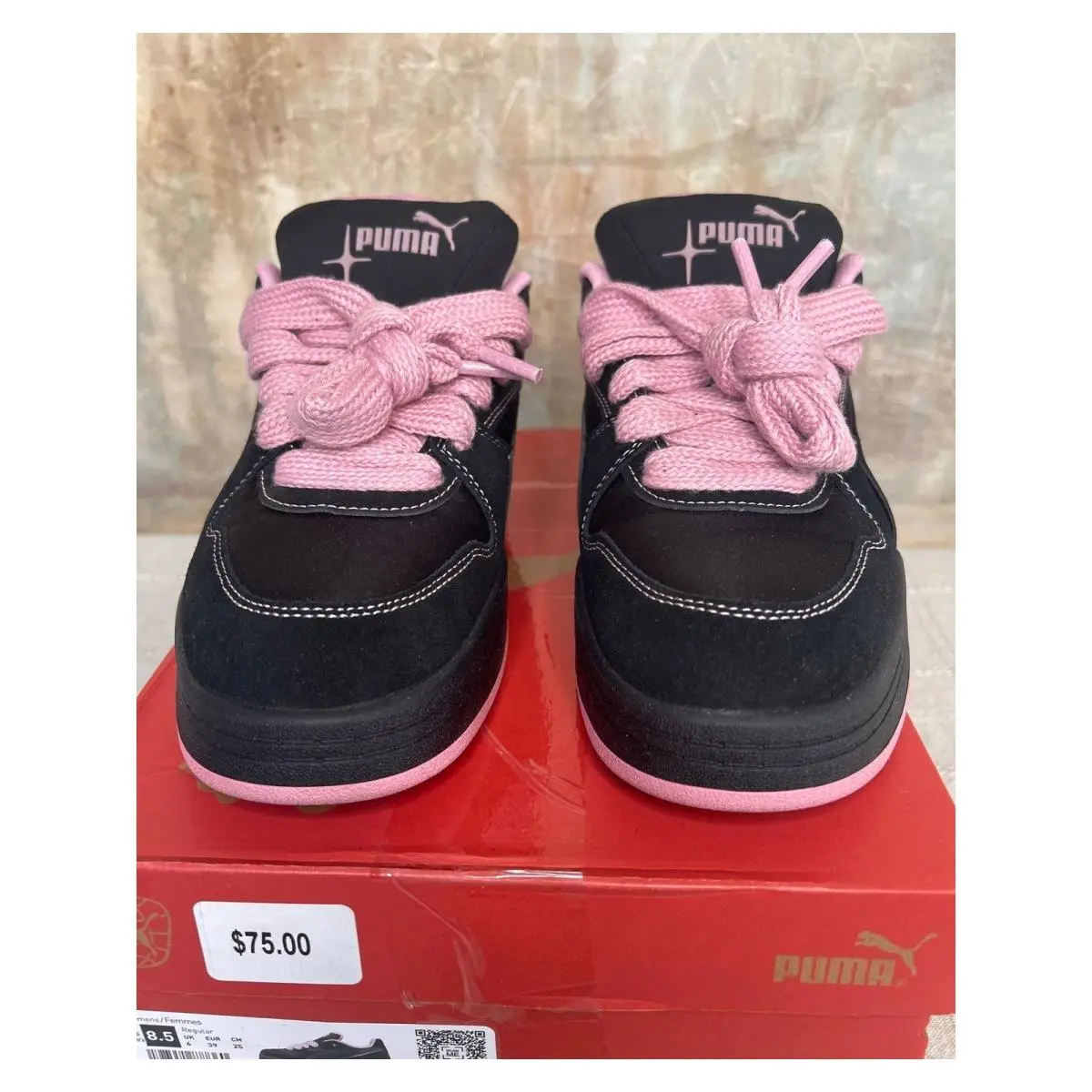 Puma shoes - Park Luna Satin Princess 402514 - Black 3