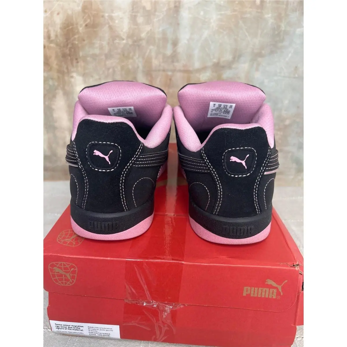 Puma shoes - Park Luna Satin Princess 402514 - Black 4