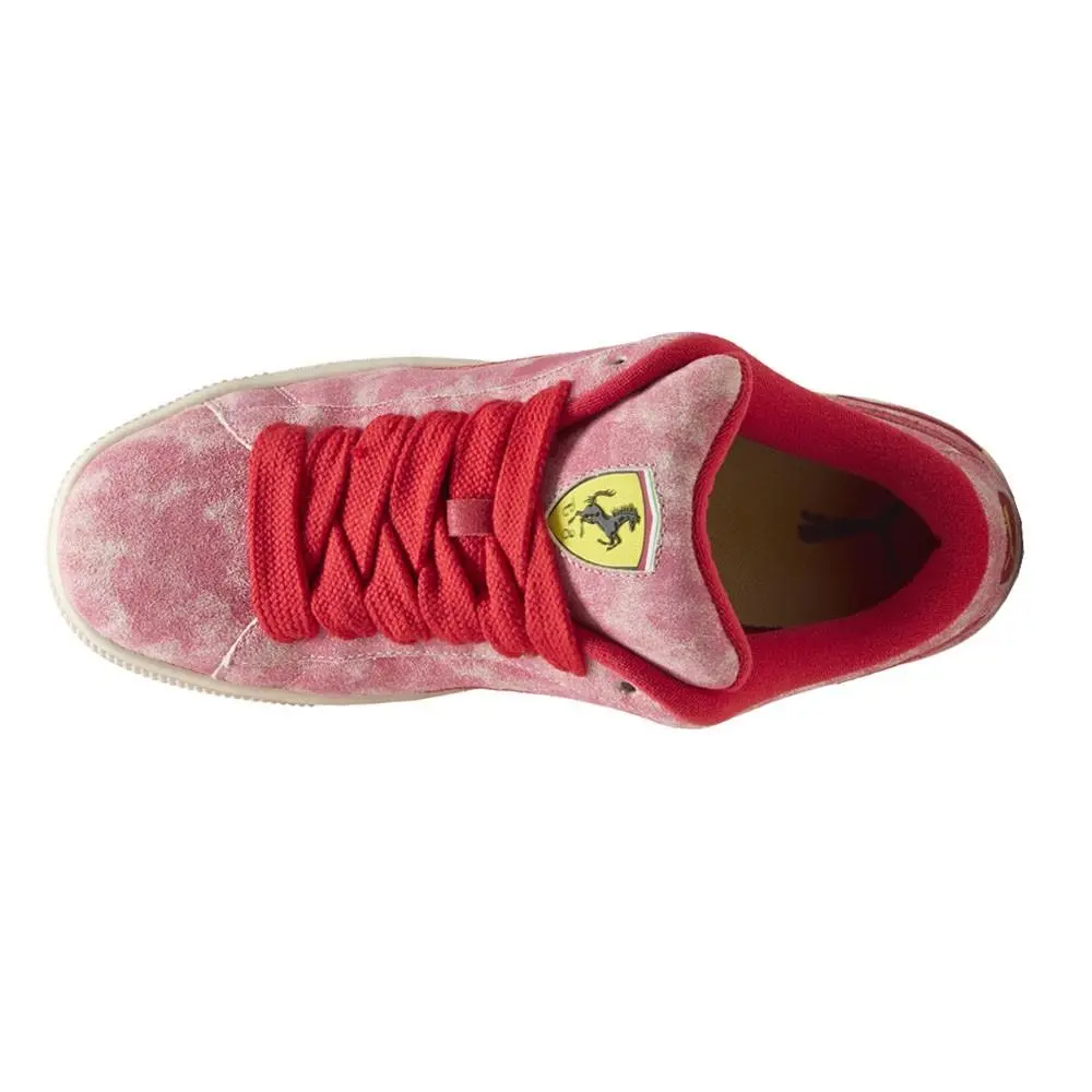 Puma shoes - PUMA Scuderia Ferrarri Suede Xl Desert Lace Up - 30878501 - Red (UPC: 197672917719) 2