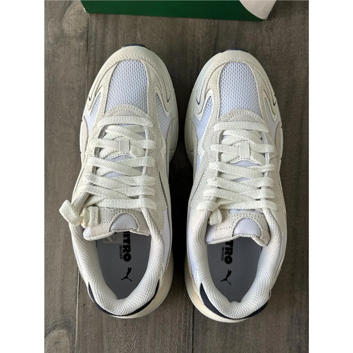 Puma shoes - Puma Teveris Nitro - Teveris Nitro - 388774-10 - Warm White-Parisian Night (UPC: 195552500129) 8