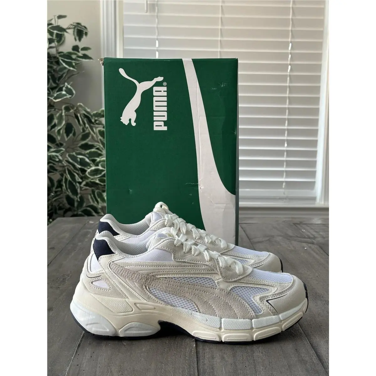 Puma shoes - Puma Teveris Nitro - Teveris Nitro - 388774-10 - Warm White-Parisian Night (UPC: 195552500129) 10