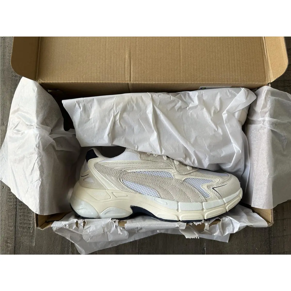 Puma shoes - Puma Teveris Nitro - Teveris Nitro - 388774-10 - Warm White-Parisian Night (UPC: 195552500129) 0