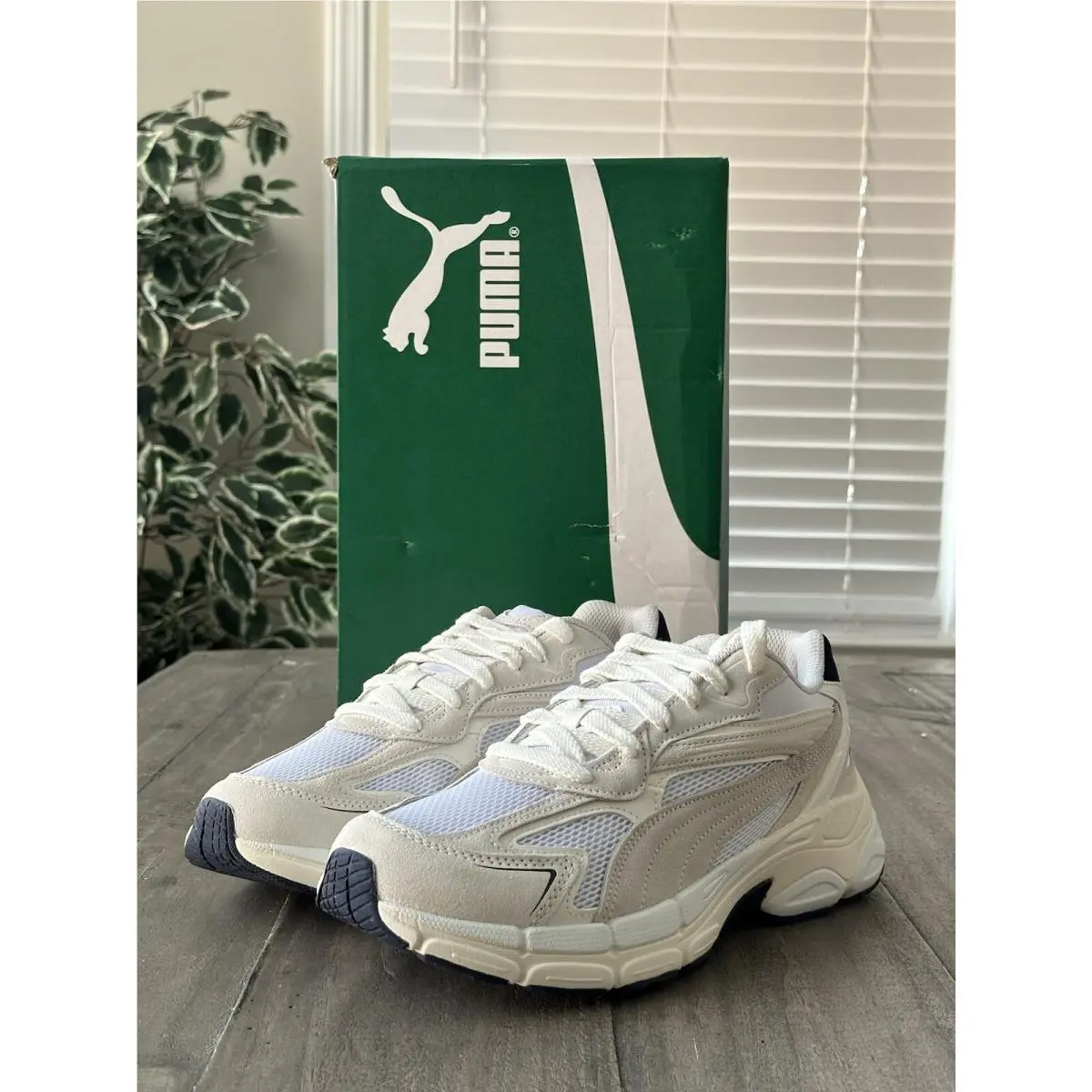 Puma shoes - Puma Teveris Nitro - Teveris Nitro - 388774-10 - Warm White-Parisian Night (UPC: 195552500129) 4