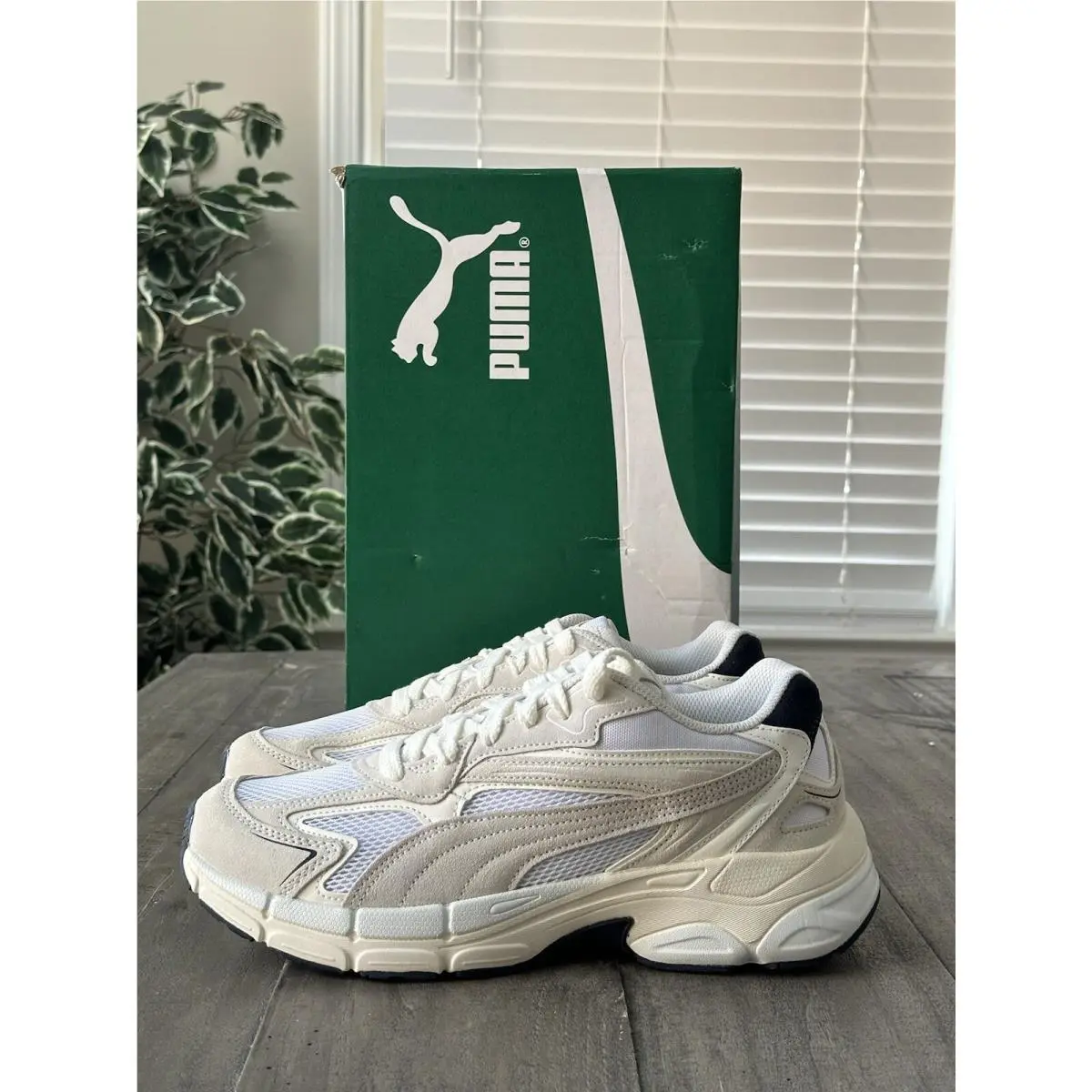 Puma shoes - Puma Teveris Nitro - Teveris Nitro - 388774-10 - Warm White-Parisian Night (UPC: 195552500129) 5