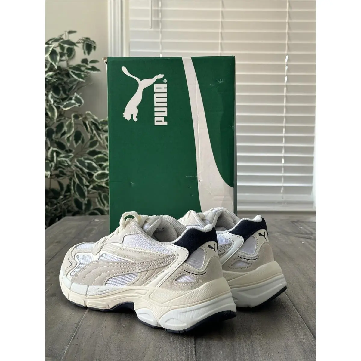 Puma shoes - Puma Teveris Nitro - Teveris Nitro - 388774-10 - Warm White-Parisian Night (UPC: 195552500129) 6