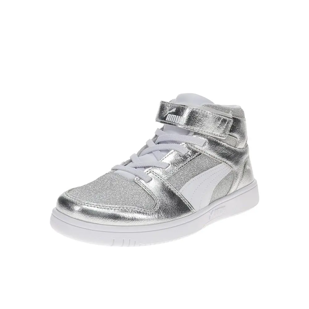 Puma shoes - PUMA Rebound Layup Glitz Plus Slip On  Toddler - 40656501 - White (UPC: 198555874464) 0