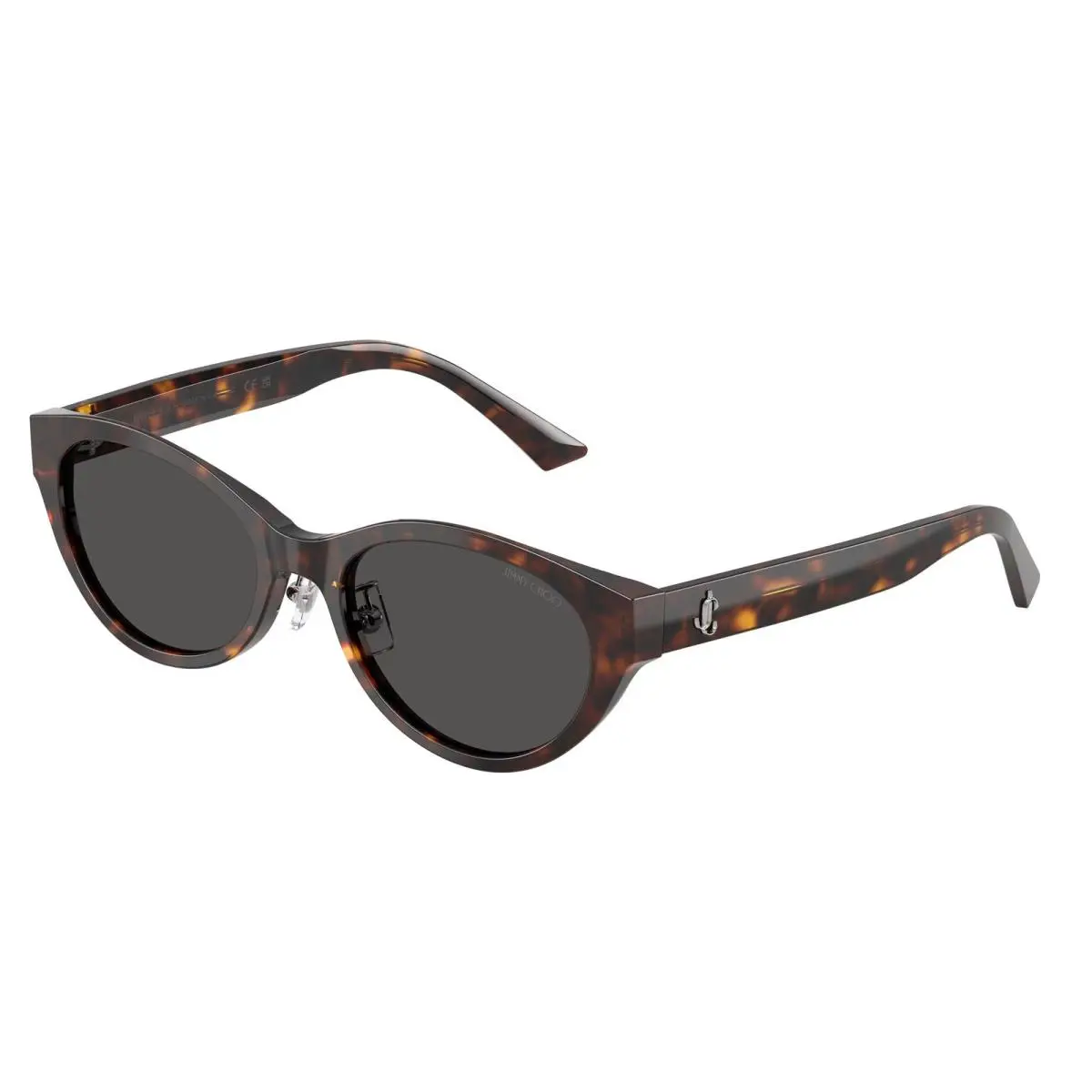 Jimmy Choo JC5064D 500287 Havana Dark Grey 55 mm Women`s Sunglasses