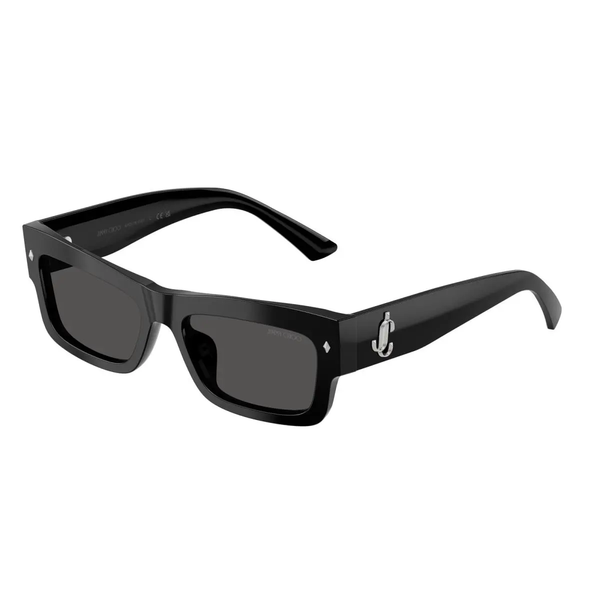 Jimmy Choo JC5063U 500087 Black Dark Grey 53 mm Women`s Sunglasses