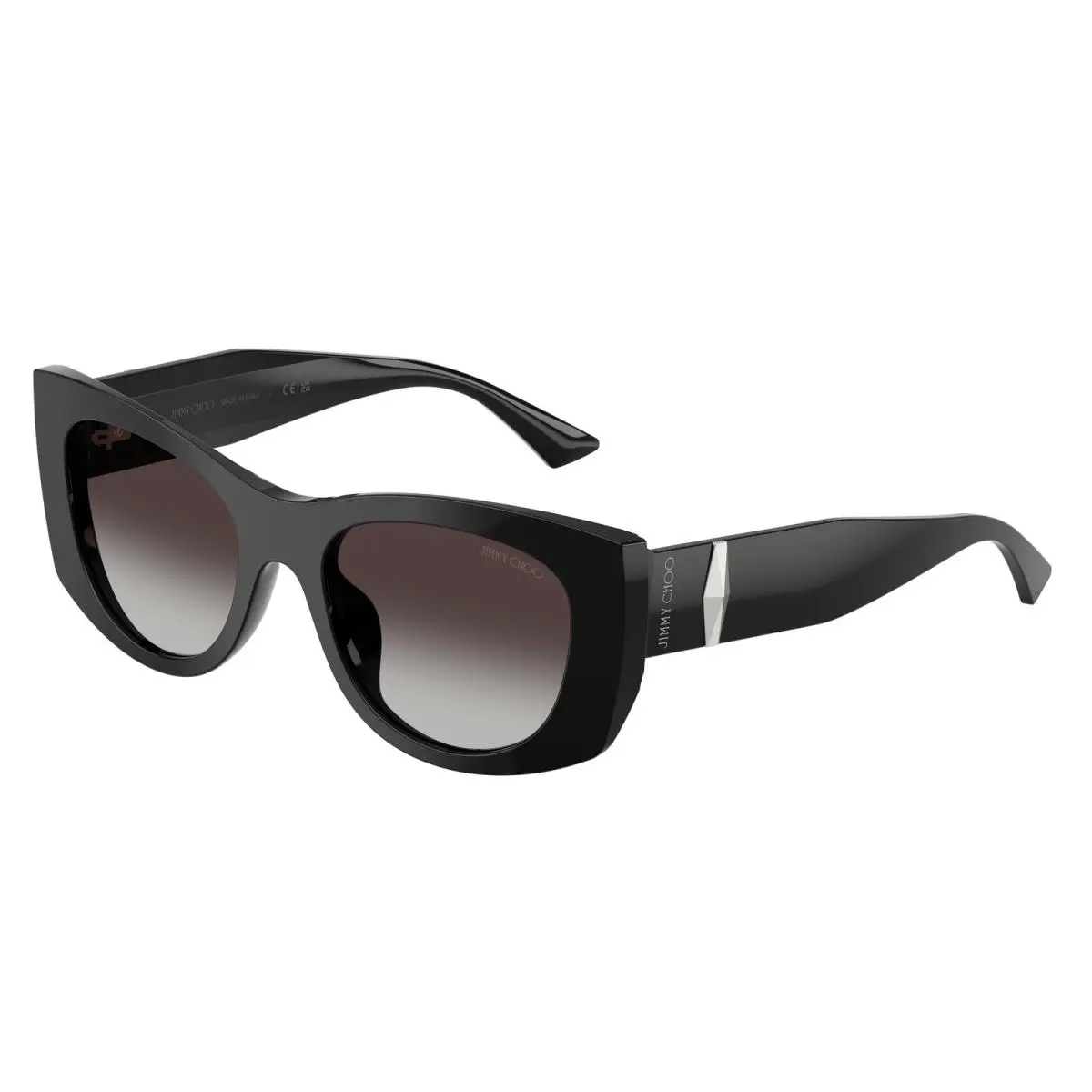 Jimmy Choo JC5066U 50008G Black Grey Gradient 52 mm Women`s Sunglasses