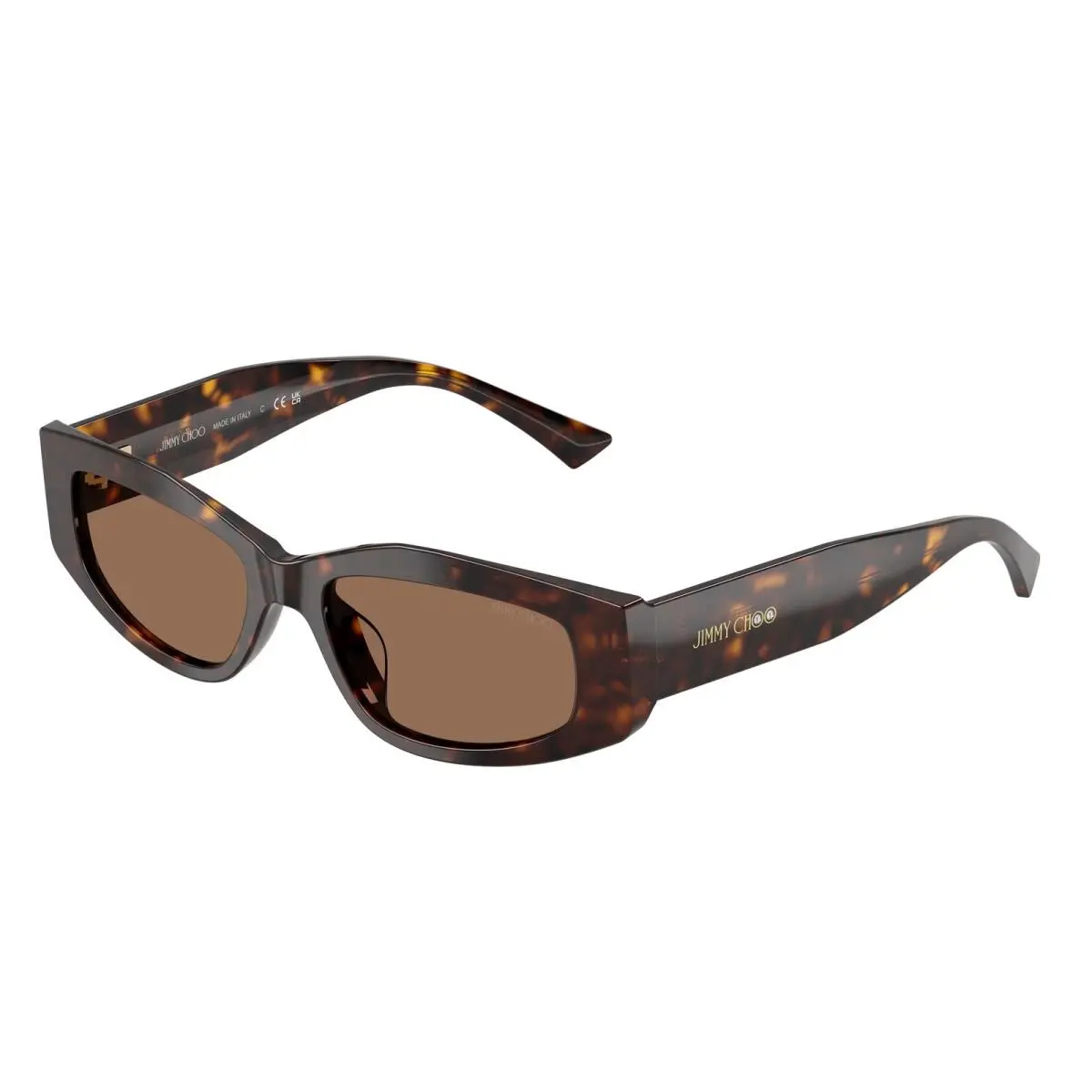 Jimmy Choo JC5046BU 500273 Havana Dark Brown 53 mm Women`s Sunglasses