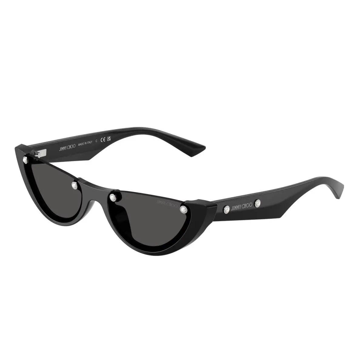 Jimmy Choo JC5049HU 500087 Black Dark Grey 53 mm Women`s Sunglasses