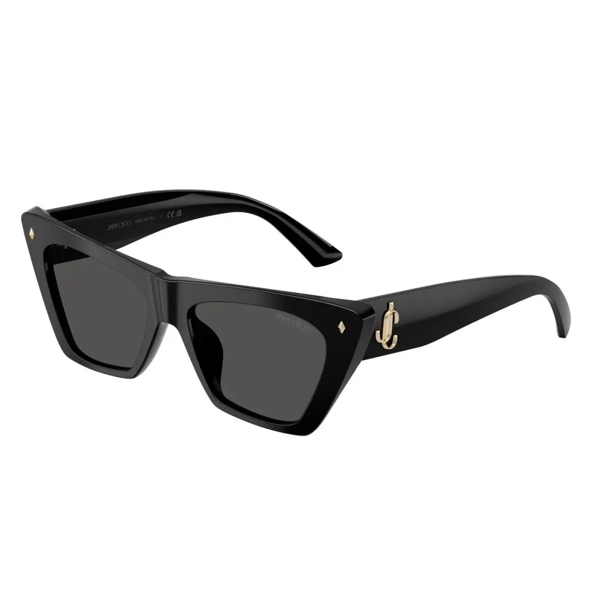 Jimmy Choo JC5062U 500087 Black Dark Grey 53 mm Women`s Sunglasses