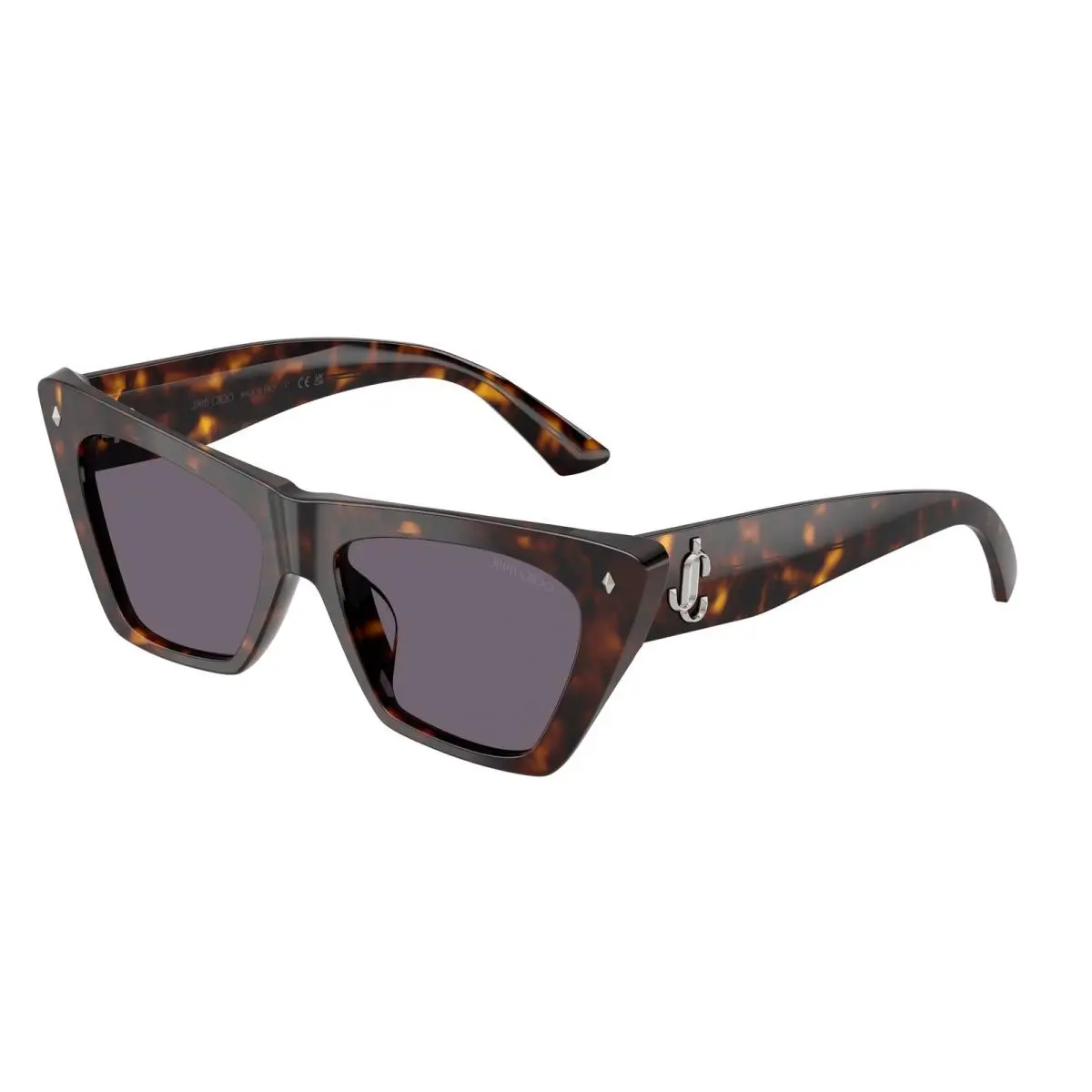Jimmy Choo JC5062U 50021A Havana Violet 53 mm Women`s Sunglasses