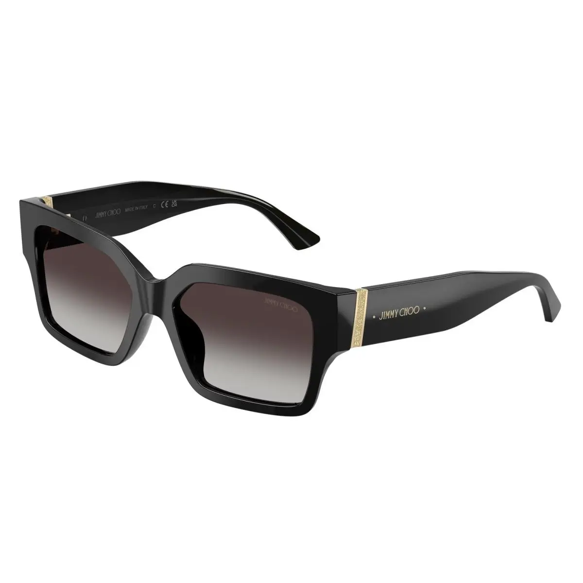 Jimmy Choo JC5058JU 50008G Black Grey Gradient 55 mm Women`s Sunglasses