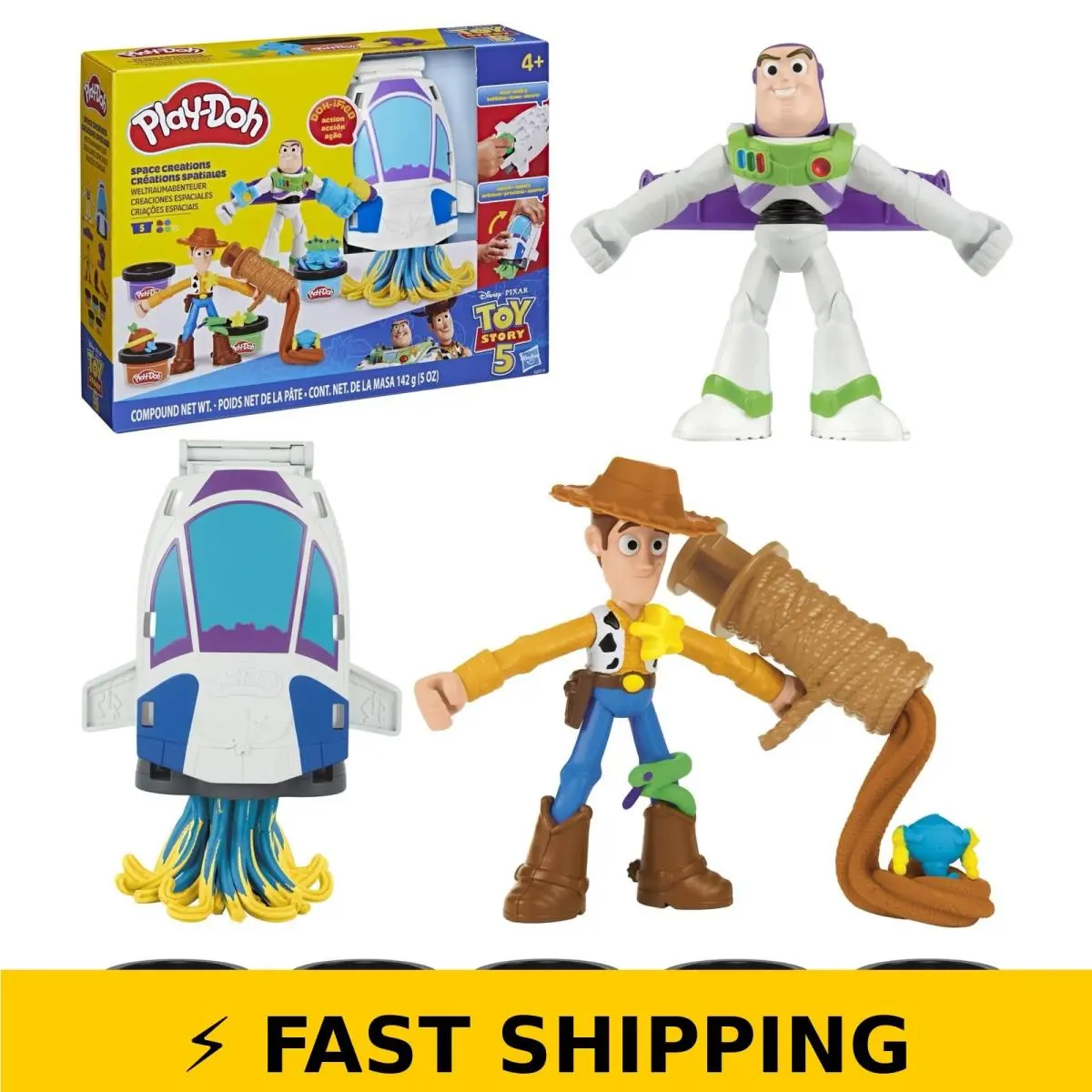 Play-doh Toy Story Space Creations Arts Crafts 4+