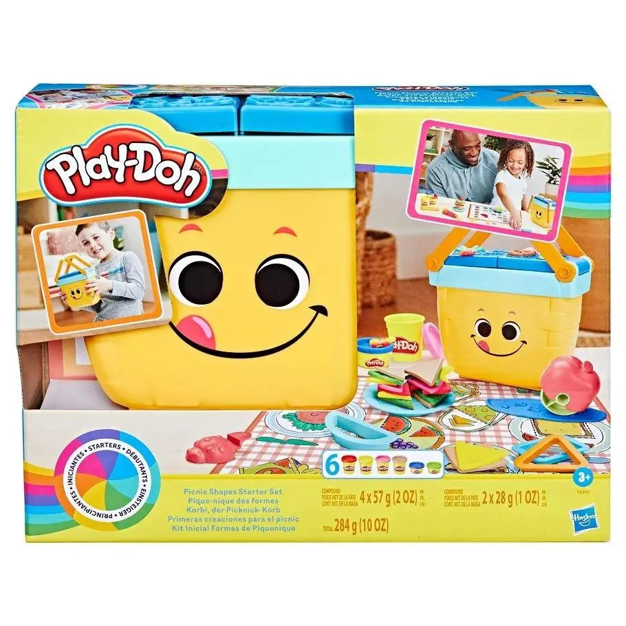 Hasbro Play-doh Picnic Shapes Starter Set Kids Toy Creative Play