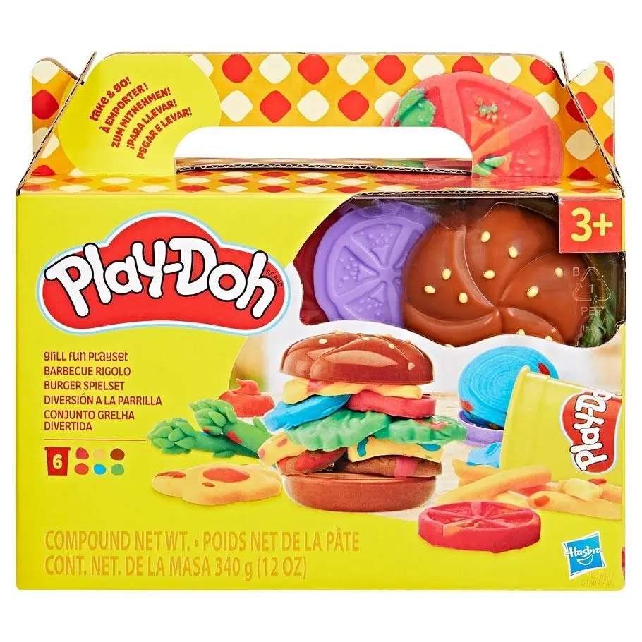 Play-doh Food Shapes Playset Modeling Compound