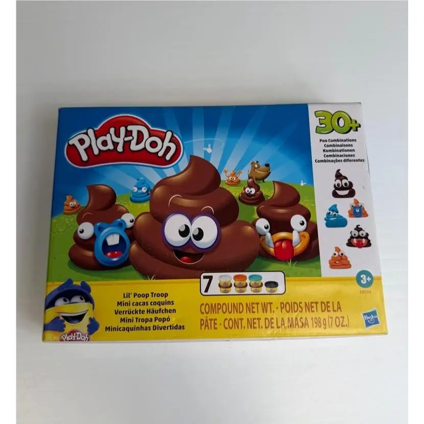 Play Doh Lil Poop Troop Set Fun Toy Create Learn Hasbro Holiday Party Collect Ni