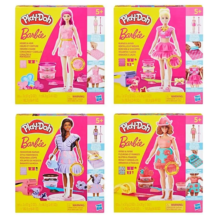 Hasbro Play-doh Barbie Designer Dolls Assortment