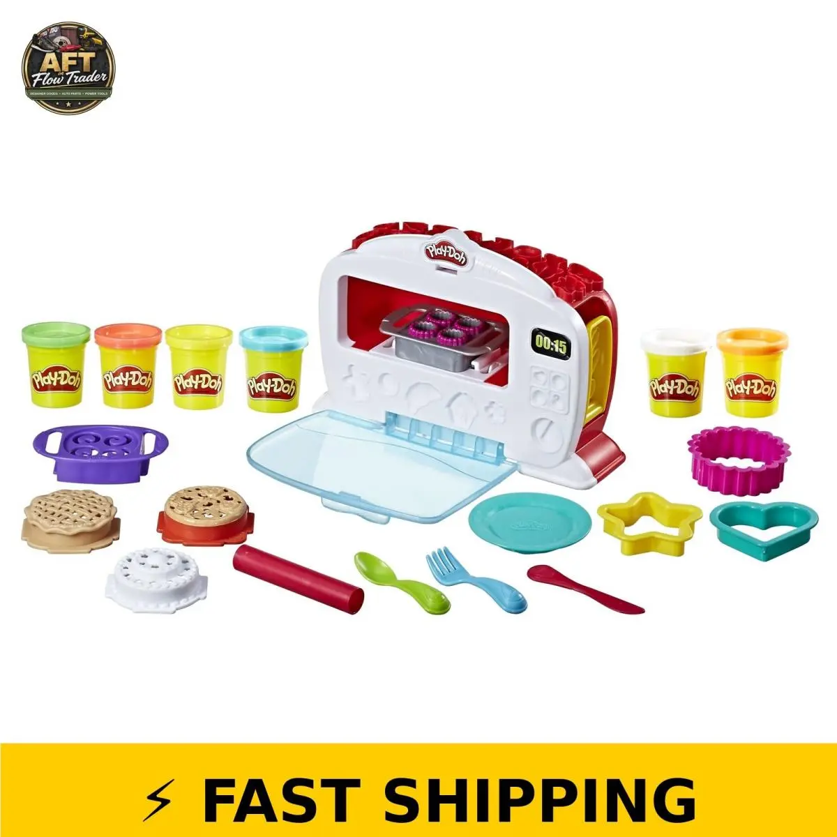 Play-doh Kitchen Magical Oven Playset - Color Changing Sounds Fun