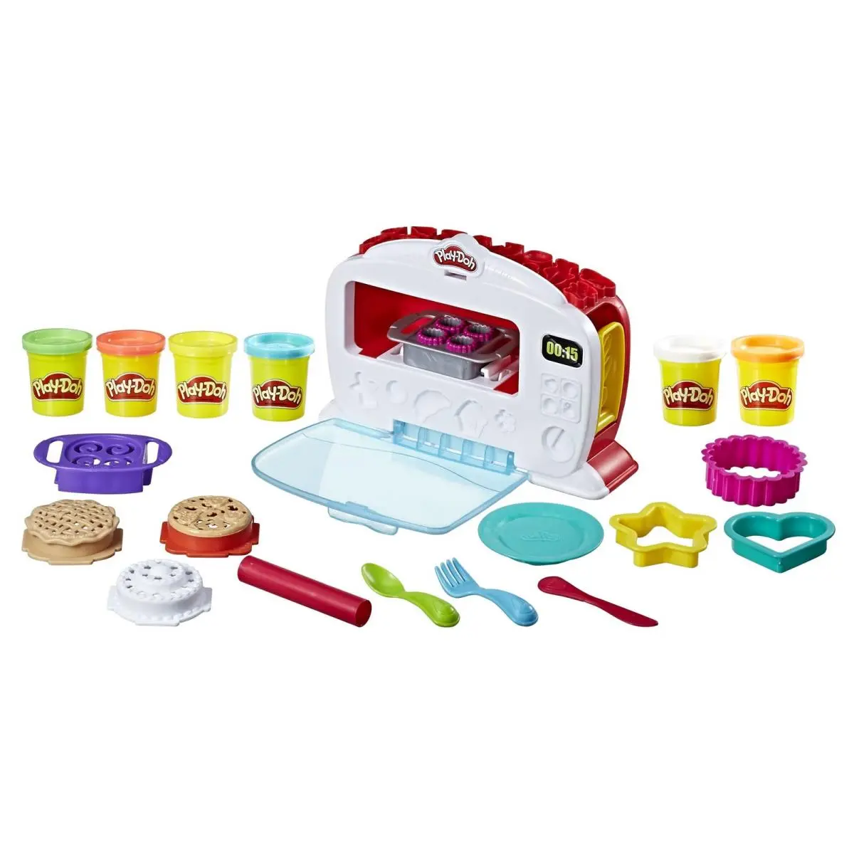 Play-doh Kitchen Creations Magical Oven Play Food Set Child-size Multicolor