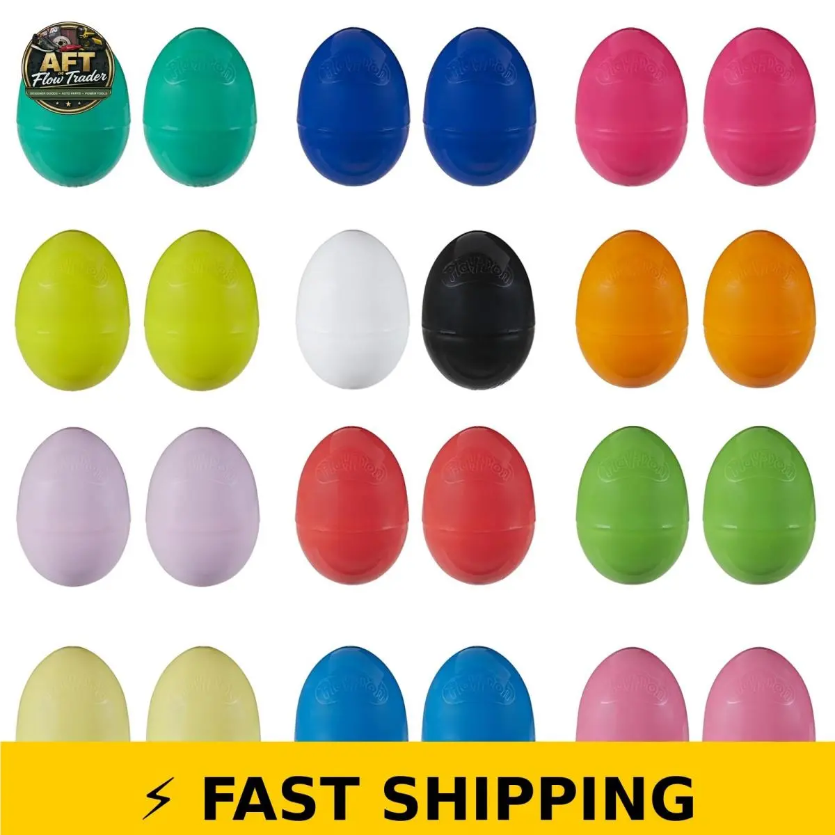 Play-doh Eggs 24-Pack - Dinosaur Dragon Fun For Kids