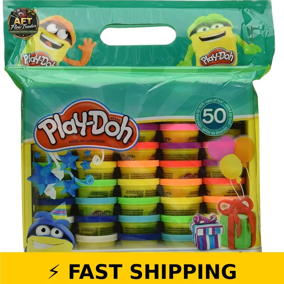 Play-doh 50-Value Pack Modeling Compound Assorted Colors