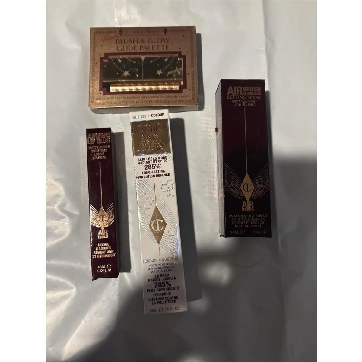 Charlotte Tilbury Huge Makeup Lot 4 Full Size Pieces -all es
