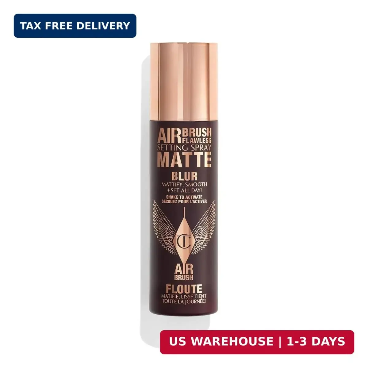 Charlotte Tilbury Airbrush Flawless Matte Setting Spray - Ulta-fine Mist to Prim