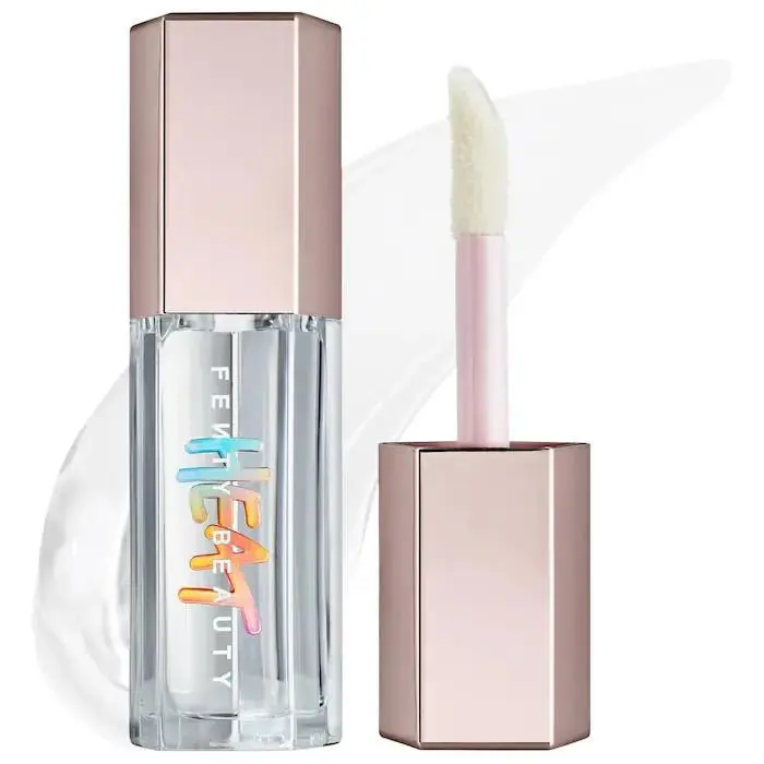 Gloss Bomb Heat Lip Luminizer + Plumper Glass Slipper Heat - clear by Fenty Beauty