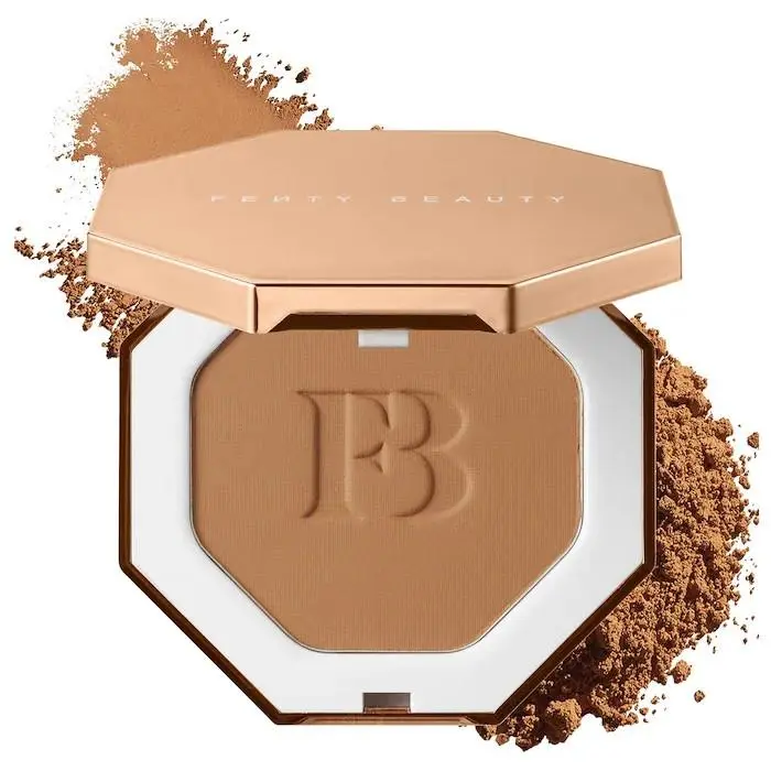 by Rihanna Sun Stalk`r Instant Warmth Bronzer Caramel Cutie - tan to deep with neutral underton by Fenty Beauty