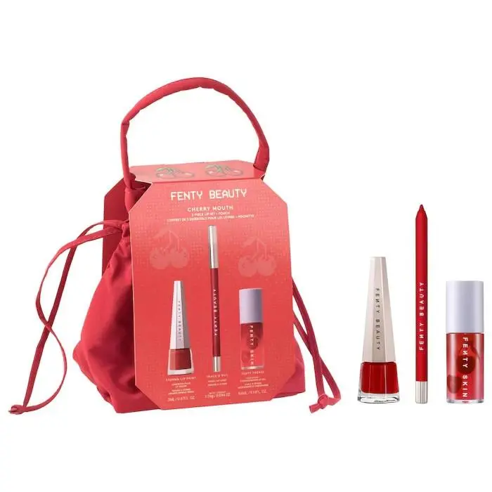 Fenty Beauty by Rihanna Lip Set Cherry Mouth 3-Piece Best Pick