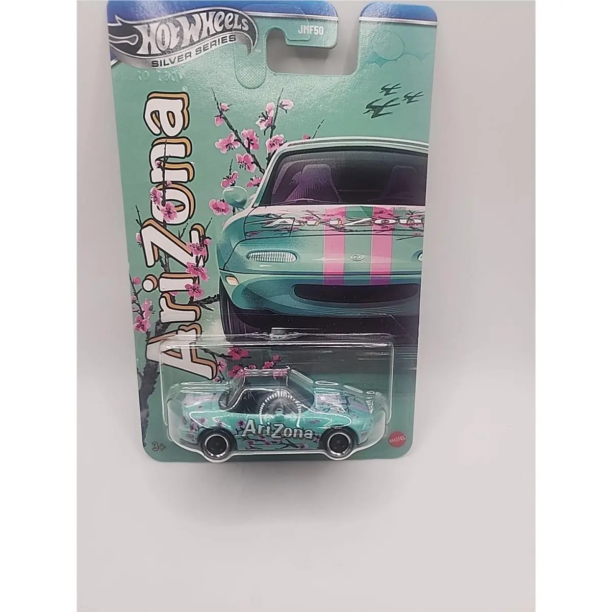 Hot Wheels Silver Series 1991 Mazda MX-5 Miata Arizona Tea Read