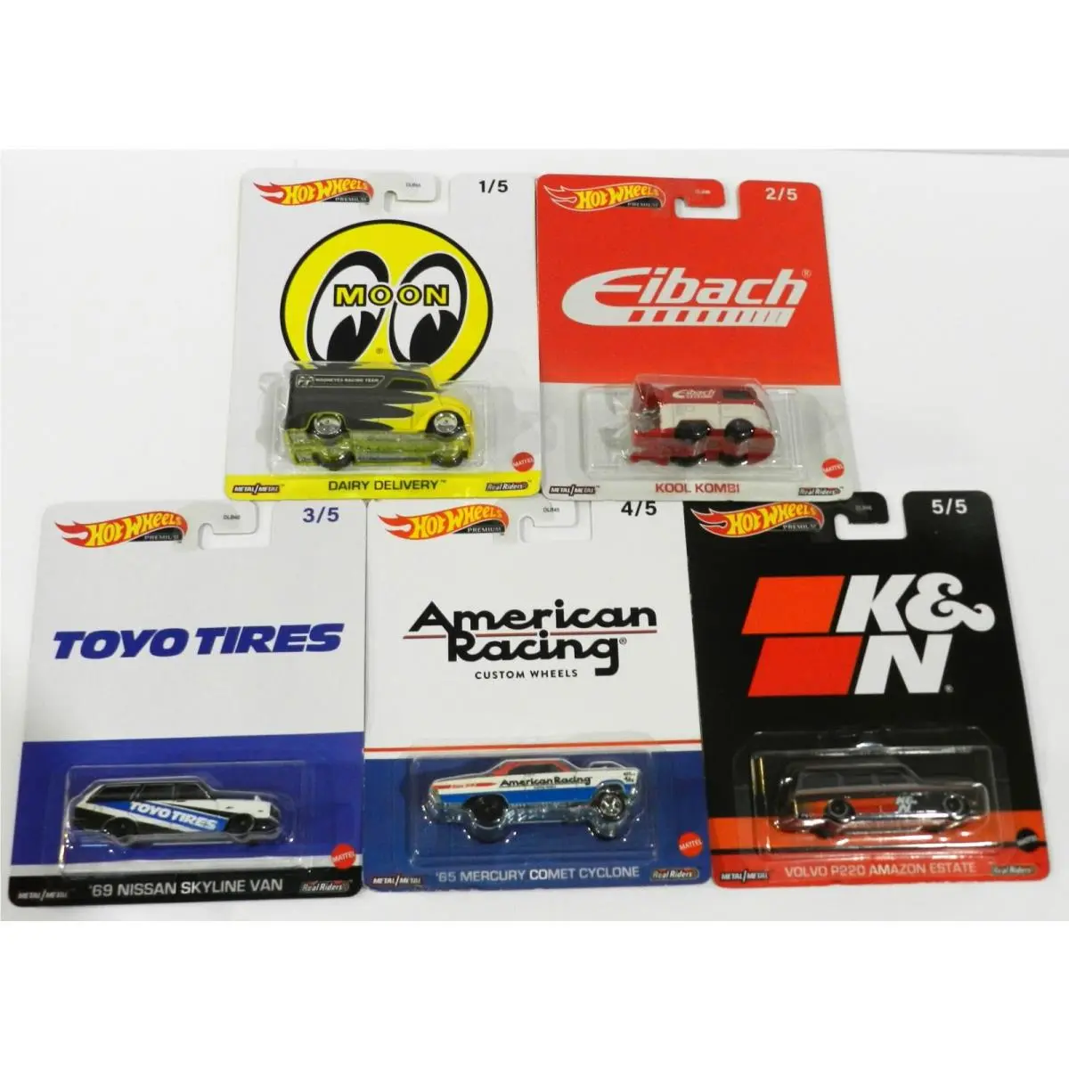 Speed Graphics Complete 5 Car Set 2023 Hot Wheels