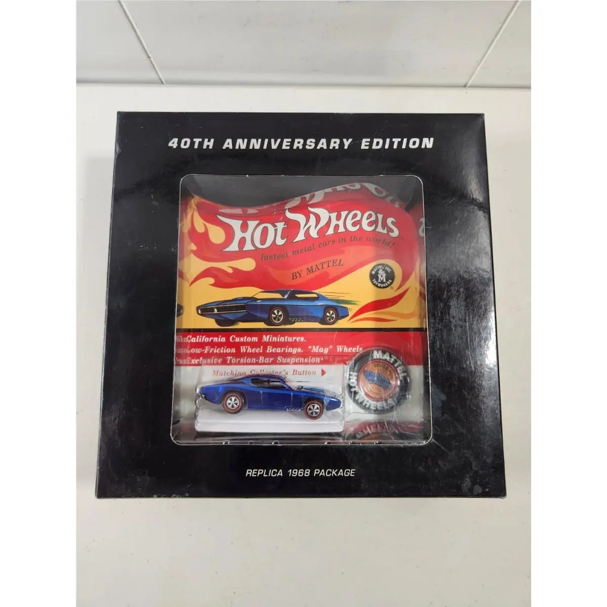 Hot Wheels Rlc - Custom Otto - 40th Anniversary Edition Blue Spec