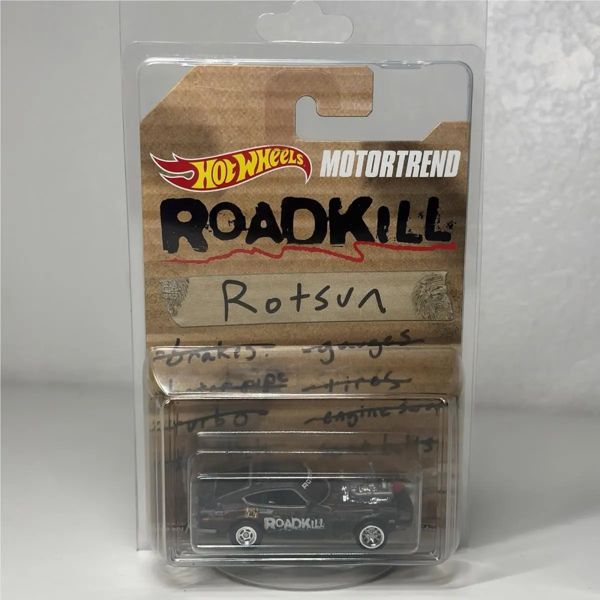 Hot Wheels 2020 Motortrend Roadkill Rotsun Custom `71 Datsun 240z